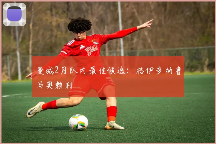 曼城2月队内最佳候选：格伊多纳鲁马奥赖利